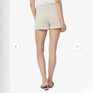 PAIGE Christy Vintage High Waist Khaki Shorts Sz 30